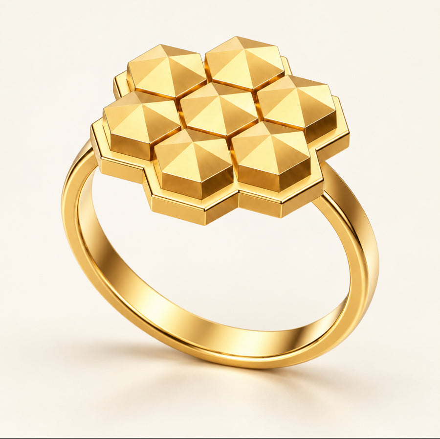 Honeycomb Ring