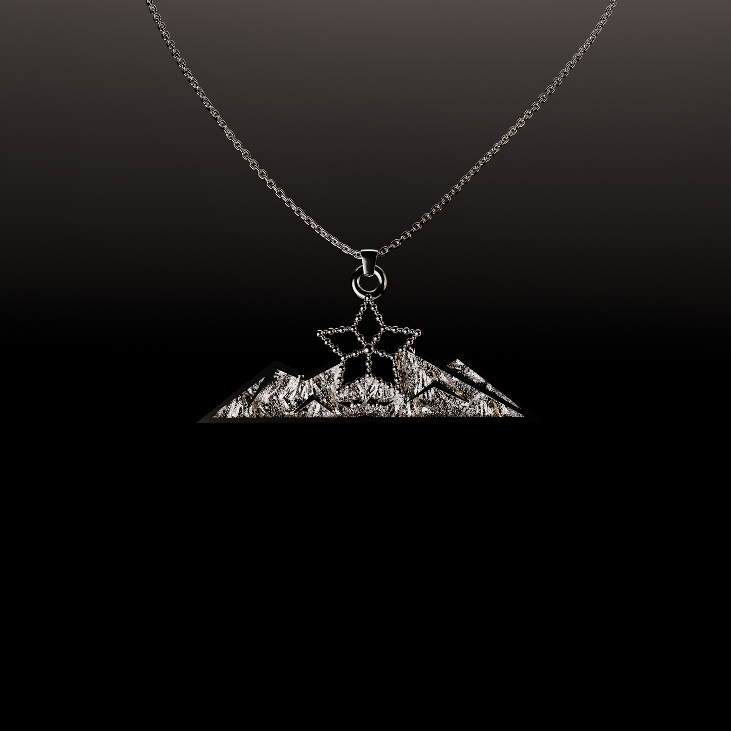 Estrella del Norte — Centered Star Charm ONLY